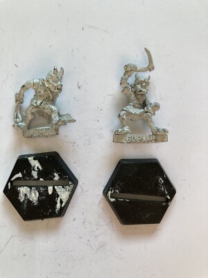 ADD52 GOBLINS METAL x 2 with SLING ADD52(1b) & PICK ADD52(4b) Metal, See Pics.
