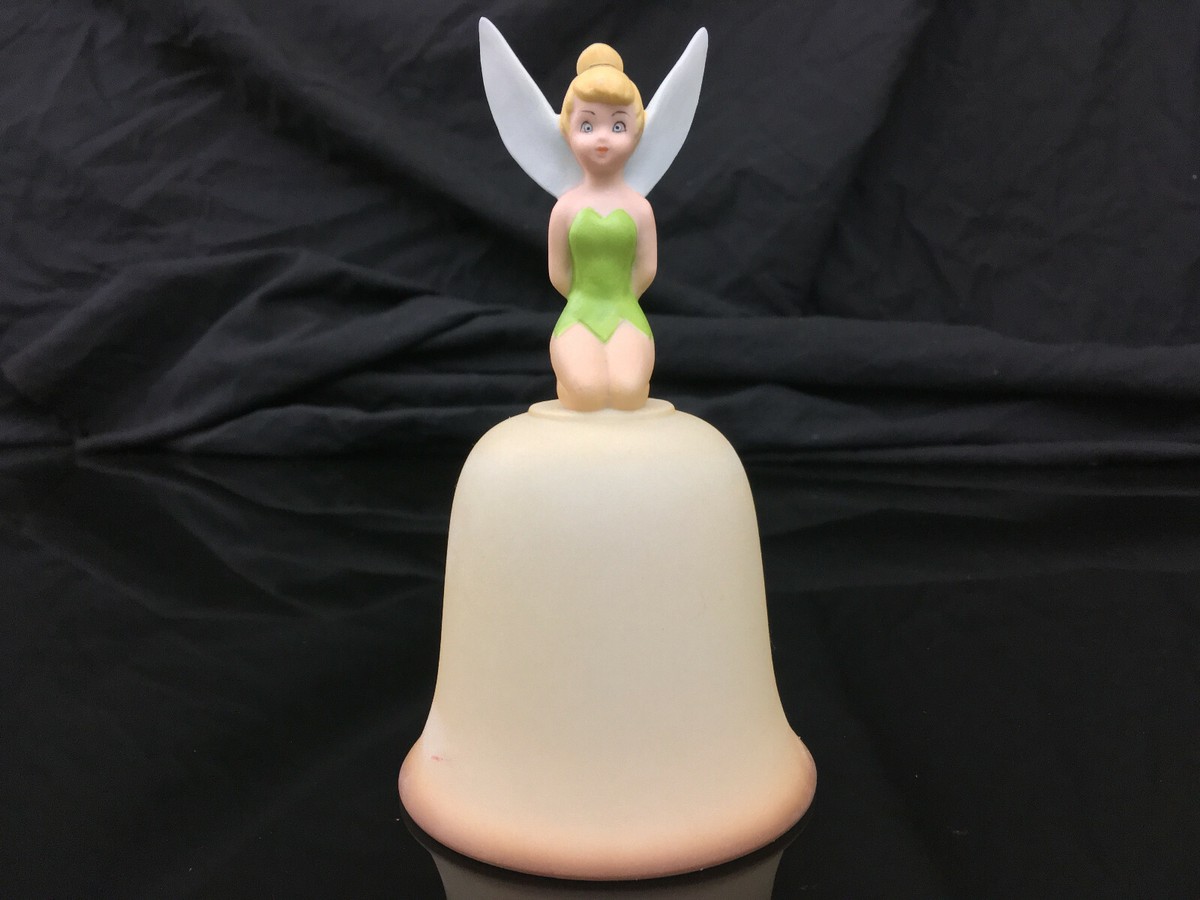ベル✨ Vintage Disney Porcelain Ceramic Souvenir Bell Japan Tinkerbell