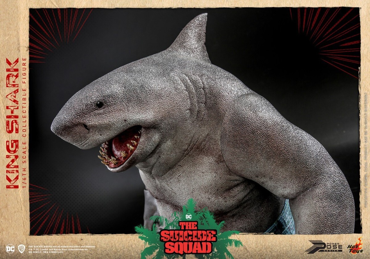 Hot Toys PPS006 Suicide Squad King Shark 1/6 Action Figure NEW | eBay