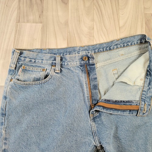 Carhartt Relaxed Fit Denim Jeans Mens 40x32 (actual inseam 31") B460 LVB - Picture 9 of 11