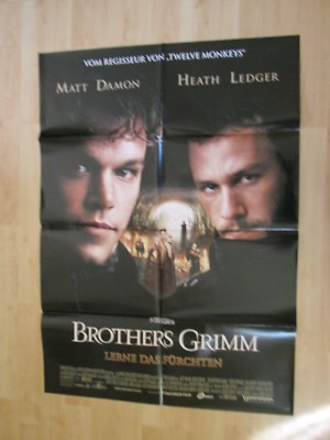 Filmplakat - Brothers Grimm ( Heath Ledger , Matt Damon )