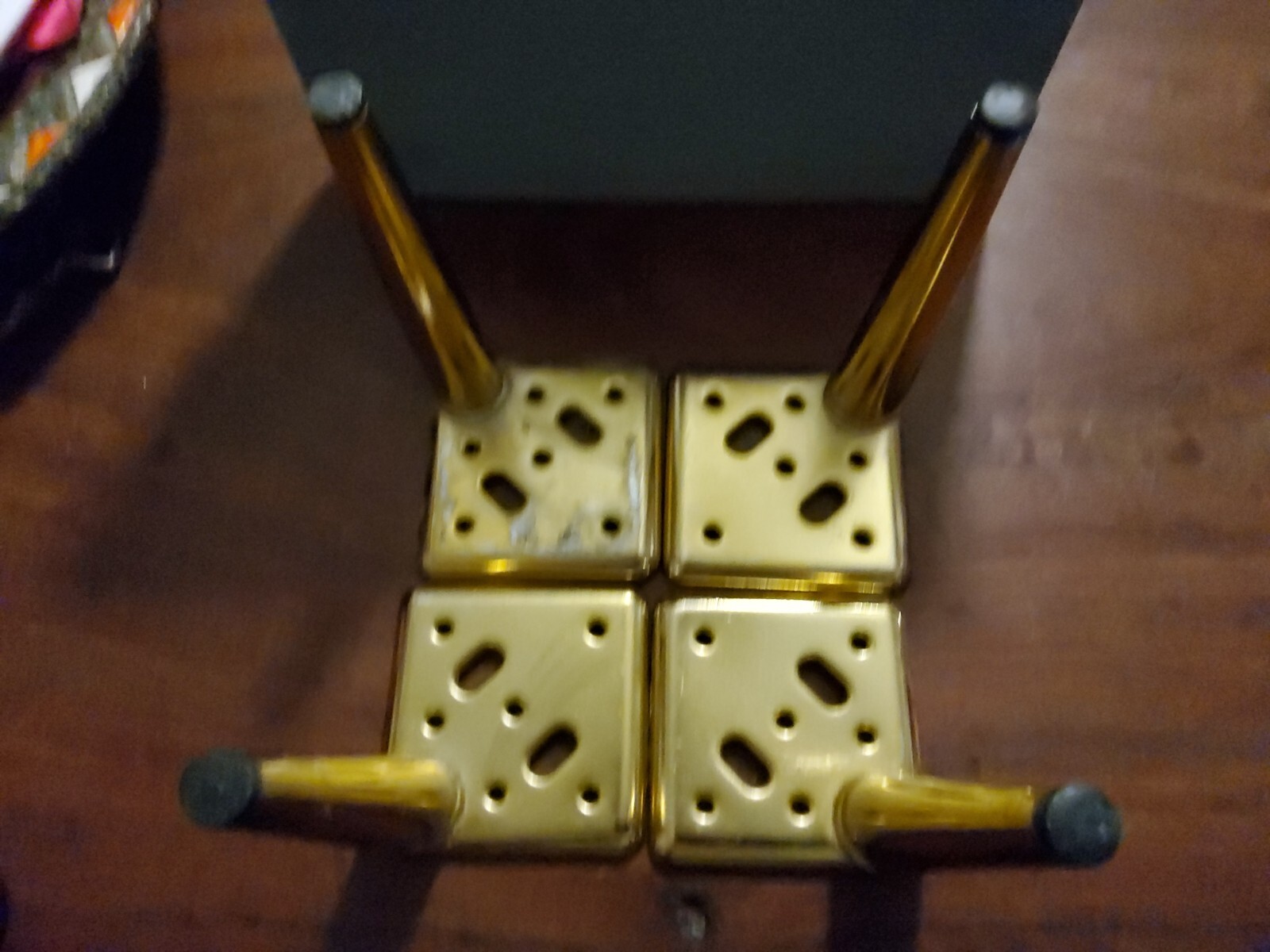 Vintage Furniture Metal Legs X4 eBay