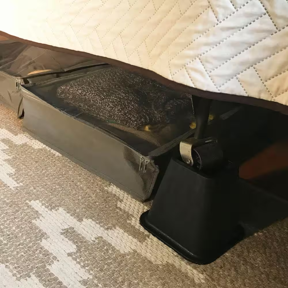 6 In. Black Bed Risers (4Pack) eBay