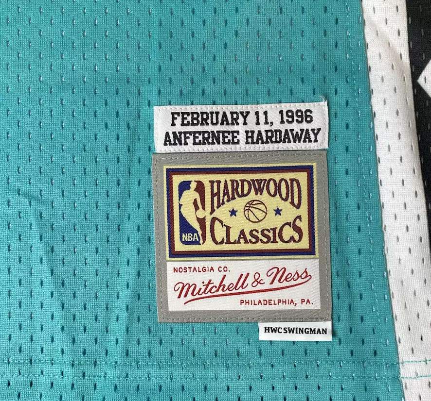 Mitchell and Ness All-Star East Penny Hardaway Swingman Jersey Teal