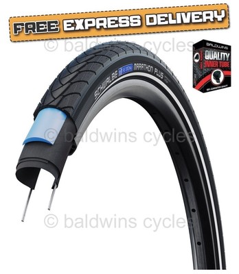 SCHWALBE MARATHON PLUS 24x1,75 pannengeschütztes Fahrrad Fahrrad REIFEN & SCHLAUCH