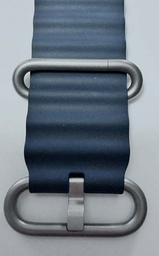 Bracelet Apple Ocean pour montre Ultra/Ultra 2 taille unique (49 mm) bleu - Photo 4 sur 8