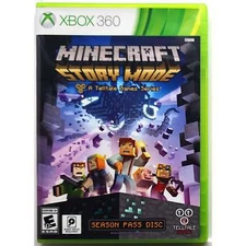 Minecraft Story Mode Season Pass - Microsoft Xbox 360 Pristine Tested Authentic