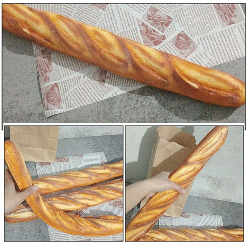 Fake Bread Artificial Bread Fake Loaf Bread Simulation Food Model Decor Prop - Picture 11 of 12