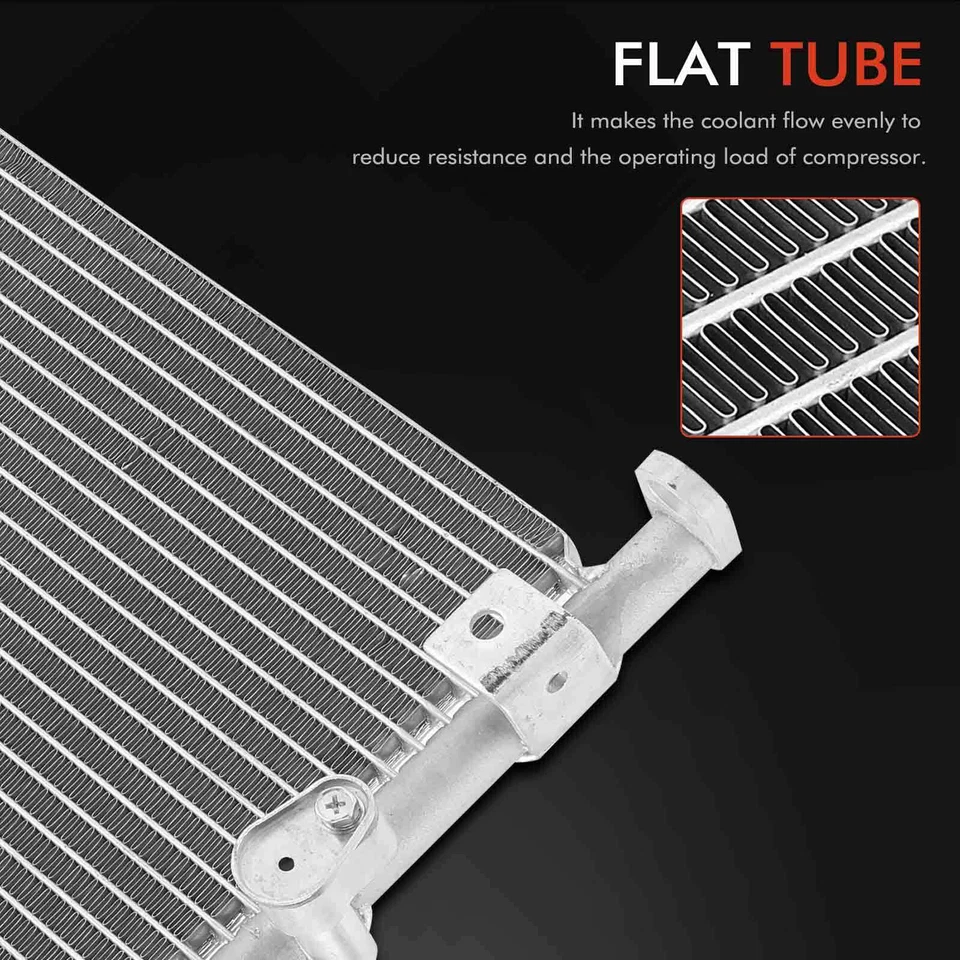 Aire acondicionado condensador de aire acondicionado para Toyota Corolla 1993-1997 Geo Prizm 1994-1997 Foto 3 de 4