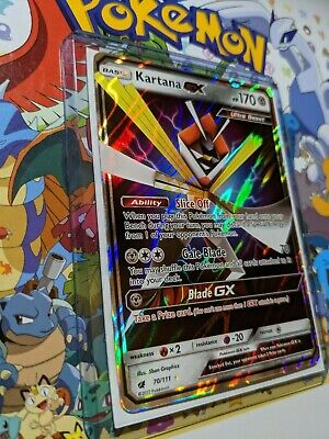  Kartana GX - 70/111 - Ultra Rare : Toys & Games