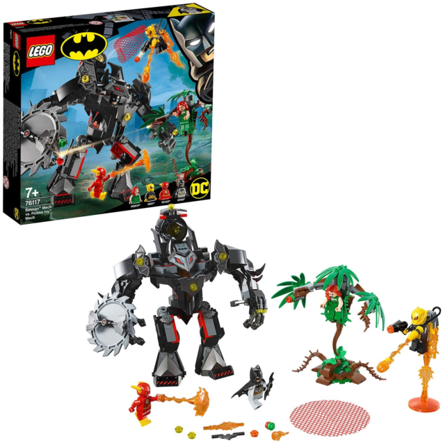 New Sealed - LEGO Batman Set 76117 - BATMAN MECH vs POISON IVY - Flash &  Firefly