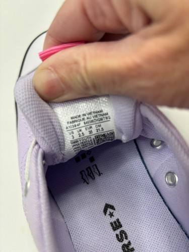 Girl's Converse A10394F CTAS Rave Ox Purple Sneaker Size Youth 3 NIB - Picture 6 of 7
