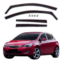 Windabweiser GP Regenabweiser Für Opel Astra J 2009-2015 4-Tlg Set Schwarz