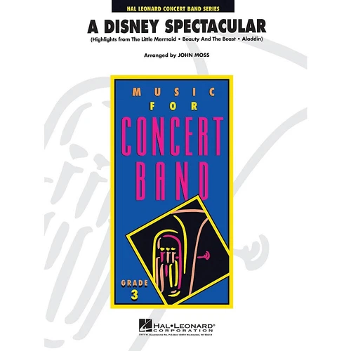 A Disney Spectacular - Young Concert Band Series Level 3 arranged by John Moss