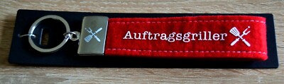 Depesche felt keychain, ''JOB GRILL'', new