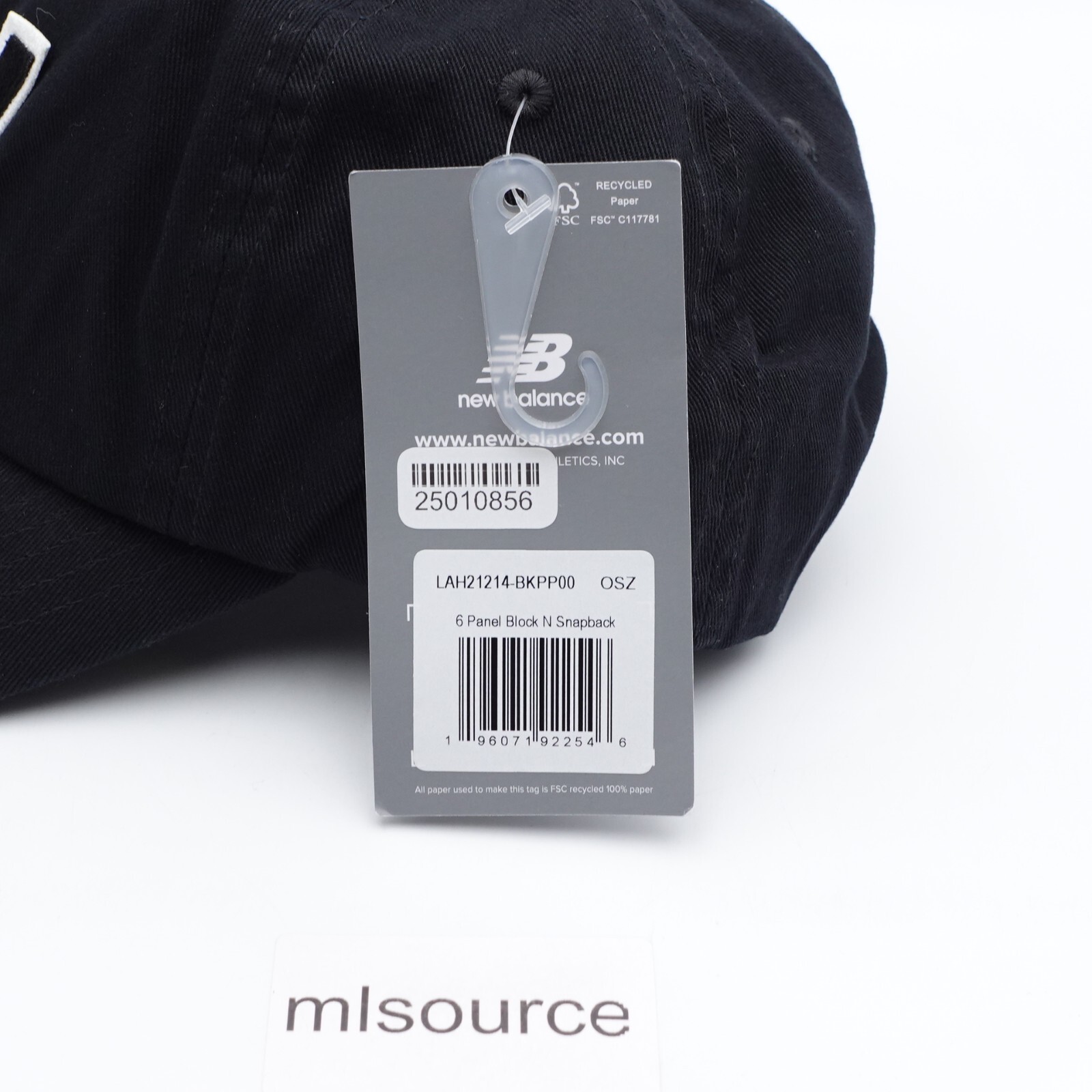 New Balance V990 Block N Curved Brim Snapback Hat Cap LAH21214 Navy