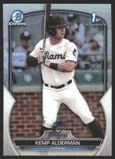 2023 Bowman Draft Chrome Refractors Kemp Alderman #BDC-123 GS1-2