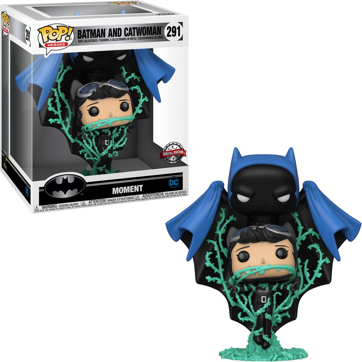 Batman and Catwoman - Moment 291 Special Edition - Funko Pop