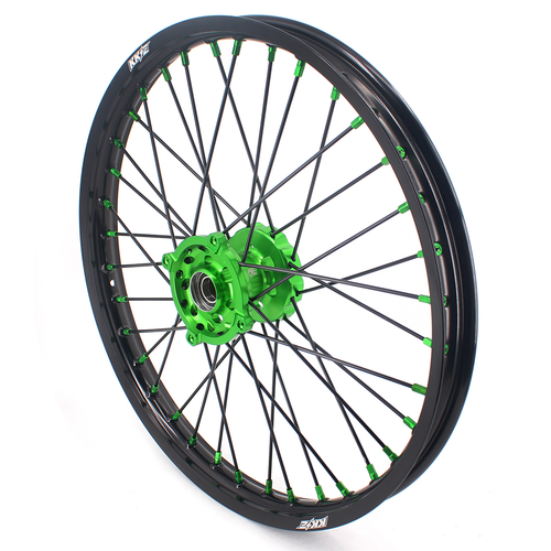 Llantas con radios KKE 21/19 MX para Kawasaki KX125 KX250 KX250F KX450F 2006-2021 - Imagen 5 de 12