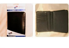 American Tourister Passport Travel Holder Wallet Black RFID Blocking Card Slots