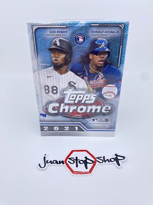 2021 Topps Chrome Blaster Box MLB Major League Baseball New Factory Sealed