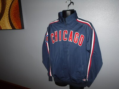 MLB CICAGO Cubs フルジップジャケット古着 MLB CICAGO Cubs