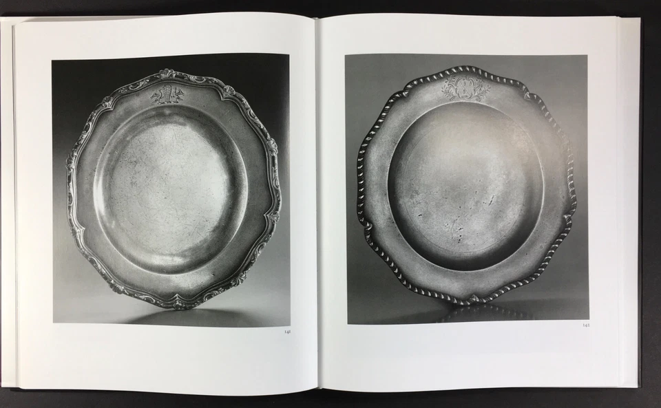 Antigua colección de metalería británica Williamsburg colonial de peltre inglés Foto 4 de 4