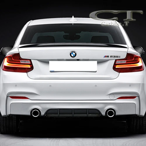Carbon fiber  BMW F22 2-Series Performance P Trunk Spoiler Wing 220i 228i M235i Foto 2 de 2