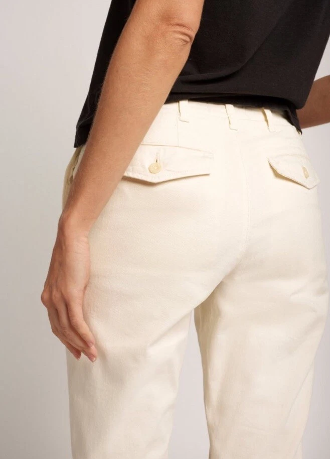 Current/Elliott Women's The Captain Pants NWT Size 29 Color Biscuit  - Image 4 of 4