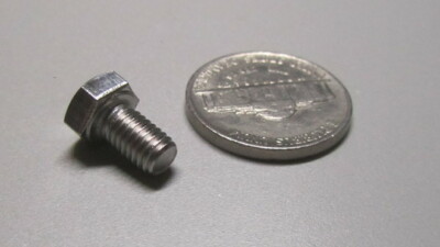 18-8 A2 Stainless Steel Bolt, FT, Metric, M5 x 0.8 x 8 mm Length, 100 Pcs