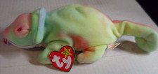 TY Beanie Baby Rainbow Chameleon 1997