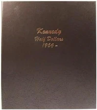 Dansco Album For US Kennedy Half Dollars Coins 1964-2027 Model 7166 New