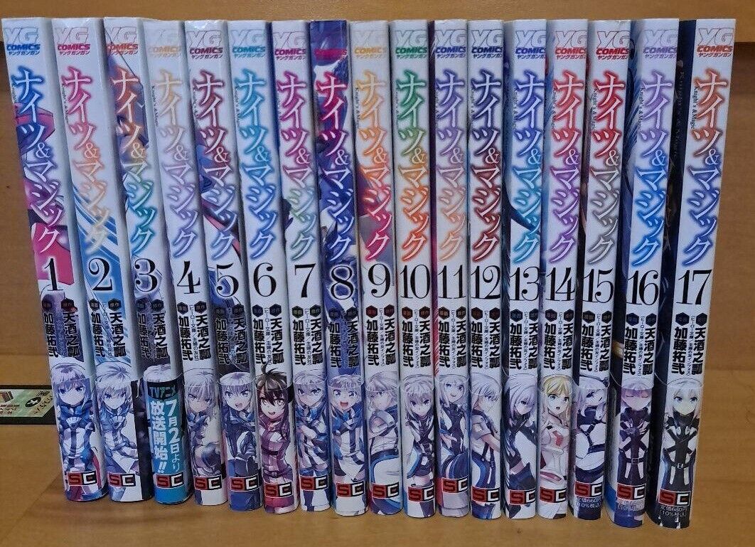 manga LOT: Knight's & Magic vol.1~17 Set