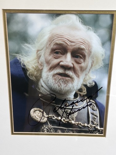 Richard Harris Signed Gladiator Photo Framed 43x47cm Marcus Aurelius Cert Of Au - Bild 2 von 6