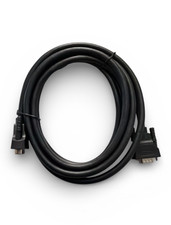 DTECH VGA Male to VGA Male Monitor Cable 3M 10ft HD15 Video Cable Black