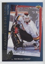 1994-95 Upper Deck Predictor Hobby Winners Prizes Gold Kirk McLean #H34 0h1