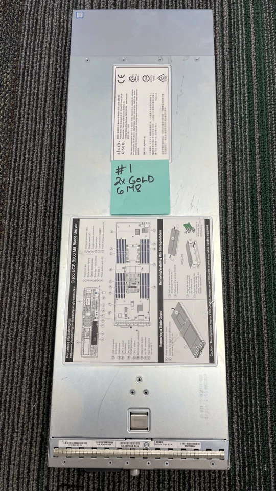 Cisco UCSB-B200-M5 40 Core Blade Server 2X Gold 6148 No RAM No HDD #1 - Image 4 of 4