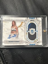 2024 Topps Royalty UFC Regalia Relic Signatures Manon Fiorot Blue 23/25