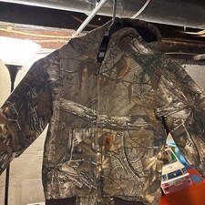 Vintage Carhartt Youth Realtree Camo Active Work Jacket