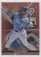 2022 Topps Finest Rose Gold Refractor /75 MJ Melendez #57 c4i