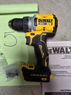 DeWALT DCD801 20V MAX XR Brushless 1/2" Drill Driver Perform Protect Tool Only