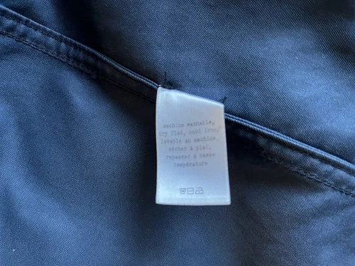 Rag & Bone mens size 40R cotton blue military field jacket, excellent. image 10