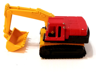Vtg Majorette 242 Swiveling Front End Loader-Rare Color/Sz.-ECH 1/100-France