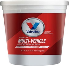 Valvoline Multi-Vehicle High Temperature Red Grease 4 LB Tub 4
