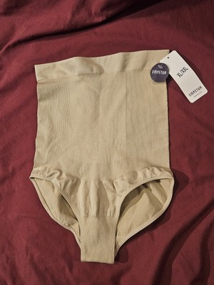 Empetua High Waisted Shaper Panty Womens XL - XXL 2XL Beige Comfort All Day NWT