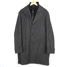 Manteau homme STRELLSON 3 en 1 taille 52 gris laine col doublure intérieure