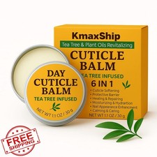 KmaxShip Tea Tree Oil Cuticle Balm Dry Damaged Healing Softener 1.1oz