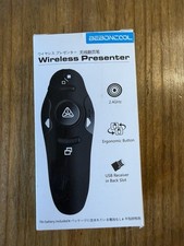 NEW Beboncool Black Wireless Presenter 2.4GHz Ergonomic Button