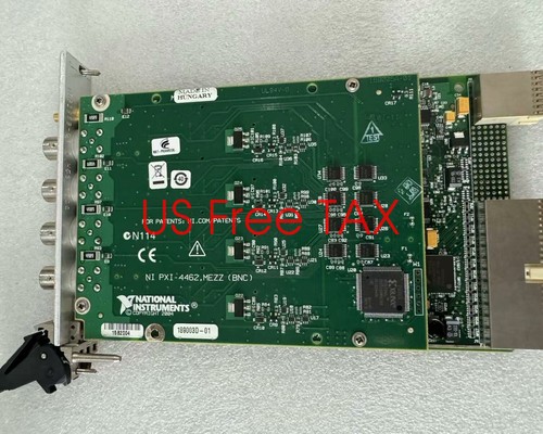 National Instruments NI PXI-4462 24-Bit 204.8 kS/s Sound Vibr. Audio Analyzer