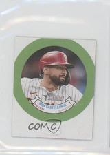 2022 Topps Heritage High Number 1973 Topps Candy Lids Nick Castellanos #HN12